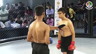 Atharva Kamble VS Tasya Chaugule_Junior U16 MMA Org by- MMAFI Mixed Martial Arts Federation India.