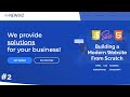 Creating a Hero Section | Build a Modern Responsive Website From Scratch - #2