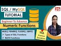 26-Numeric Functions in SQL | Types of SQL Functions | Examples | ABS(),MOD(),SQRT(),CEIL(),POWER()