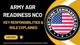 💼 Army AGR Readiness NCO: Key Responsibilities & Role Explained! | Army Careers 👨‍✈️
