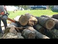 revisited finger ported stihl 036 test cuts with xcut chain