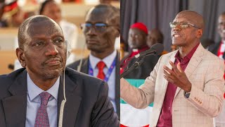 Listen what fearless Bony Khalwale told President Ruto face to face in Kakamega