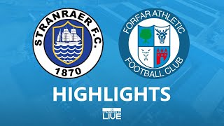 Highlights | Forfar Athletic 0-1 Stranraer, 25 January 2025