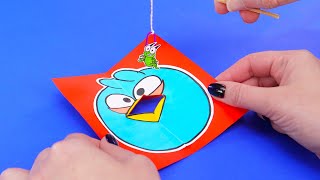 ANGRY BIRDS MINUTE DIY TOY #shorts
