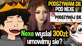 PODSZYWAM SIĘ POD NEXE NA LIVE | WYZWANIA #17