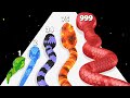 SNAKE RUN RACE - Color Math Games (New Update! All Snakes)