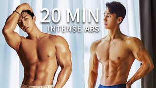 복근 자극 대박..!💪 올해 식스팩 준비에 필수 20분 복근 운동 | 20min INTENSE ABS WORKOUT