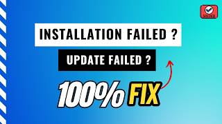 Fix - Installation Failed : Could Not Copy File / Update Failed : Could not Create Directory