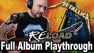 METALLICA RELOAD Album on Lead Guitar!  Playthrough!