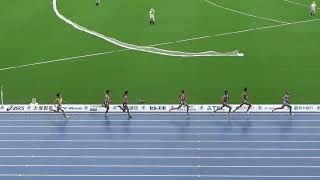 【第77回国民体育大会 いちご一会とちぎ国体】 少年男子共通800m 予選1組