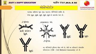 એન્ટિબોડી અને તેના પ્રકારો || રોગપ્રતિકારકતા || STD 12 || CH 8 || BIOLOGY