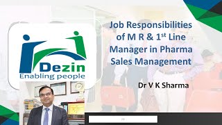 Job Responsibilities of MR \u0026 1st Line Manager in Pharma Sales Management | Indian Pharma Business