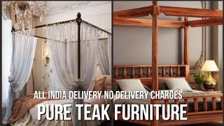 PURE TEAK WOOD FURNITURE SOFA, DINING, CHAIRS, CONSOLES SEMI URBAN,URBAN STYLE SAKSHI WOOD FURNITURE