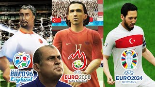 History of all UEFA EURO Games (1996-2024)