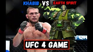Khabib Nurmagomedov vs. Earth Spirit EA Sports UFC 4 immortal [Dota 2]