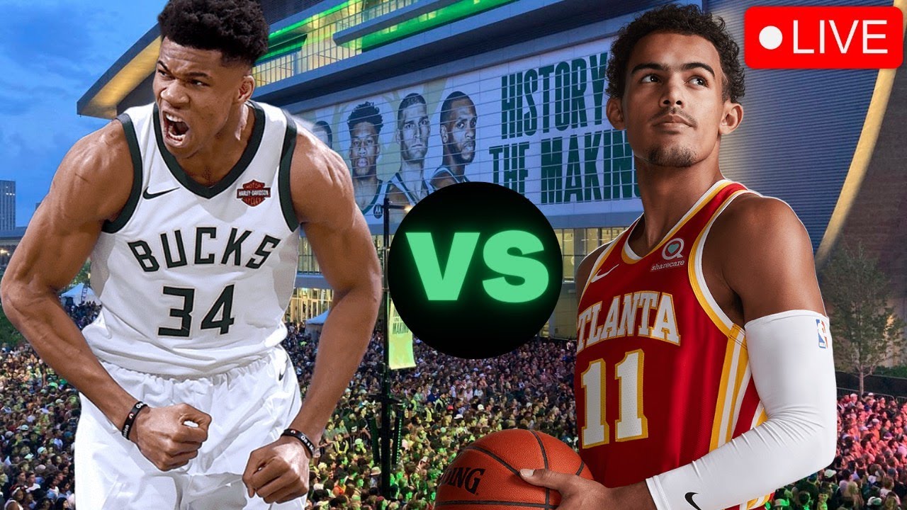 Bucks Vs Hawks LIVE STREAM REACTION With Scoreboard - YouTube