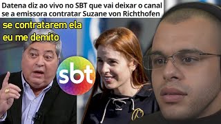 SUZANE RICHTOFEN NO SBT? ENTENDA O BOATO QUE IRRITOU DATENA NA EMISSORA