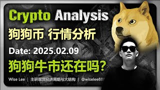 狗狗币行情分析2025.02.09 | 牛市还在吗 | Dogecoin | 狗币 | 狗狗幣 | 狗幣 | 比特币 | Bitcoin | 币圈 | 以太坊 | 加密货币 | 数字货币 | 虚拟币