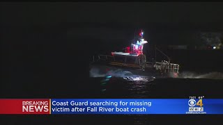 Rescue Crews Search For Missing Person After Boat Crash Near Fall River