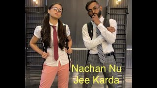 Nachan Nu Jee Karda | Angrezi Medium | SHUFFLE DANCE COVER |       RICHA x ROHAN