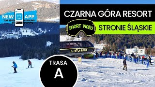 Czarna Góra Resort Stronie Śląskie / #9 listy TOP 10 czarnych tras w Polsce - skrót zjazdu 55\