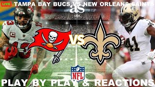 Buccaneers vs Saints Live Play-By-Play & Reactions