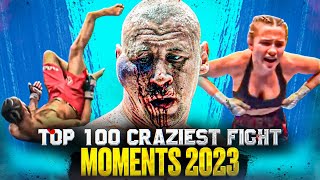 Top 100 Most Insane Clips Of 2023 - Brutal MMA, Boxing & Bare Knuckle Knockouts & Highlights