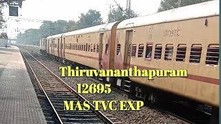 12695 MAS TVC EXPThiruvananthapuram @InterestedTrainTraveller