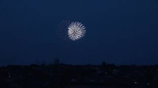 20170722　市制１００周年記念　八王子花火大会　八王子市散田町