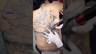 #ပုဏ္ဏက #tatoo #အာဠာဝက #နတ်ဘီလူး