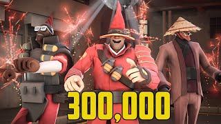 300,000 Subscribers.