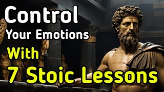Control Your Emotions with 7 Stoic Lessons | Marcus Aurelius