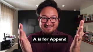 Append Text in Vim with A — VIM ALPHABET