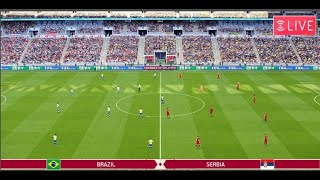 🔴LIVE : Brazil vs Serbia | Qatar World Cup 2022  Live Stream | Live Football Match Today Online