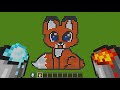 How To Draw in Minecraft ? | Pixel Art | Fox #3