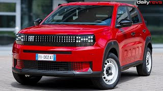 2025 Fiat Grande Panda ( RED ) | Exterior | Interior | Design Details !