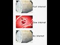 no internet vs slow internet memes anime