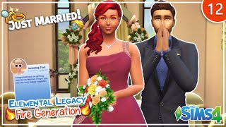 I Can Hear The Wedding Bells 👰 🔥 Elemental Legacy - Fire Generation Episode 12 🔥 | Sims 4
