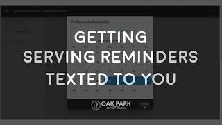 CCB Schedules- Blockout Dates