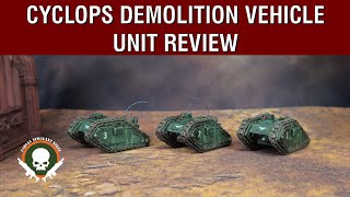 Unit Review: Cyclops Demolition Vehicle - 10th Edition Index