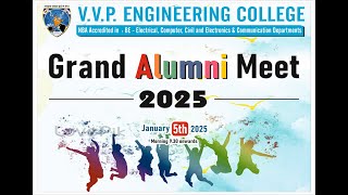 Alumni Meet 2025 @ V.V.P. Engineering College, Rajkot.