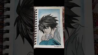 What if L is there in Squid Game s3?!🤔#shorts #art #animeart #squidgame #deathnote