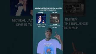 Eminem Samples Michael Jackson Song " Give In To Me" #shorts #eminem   #michaeljackson  #music