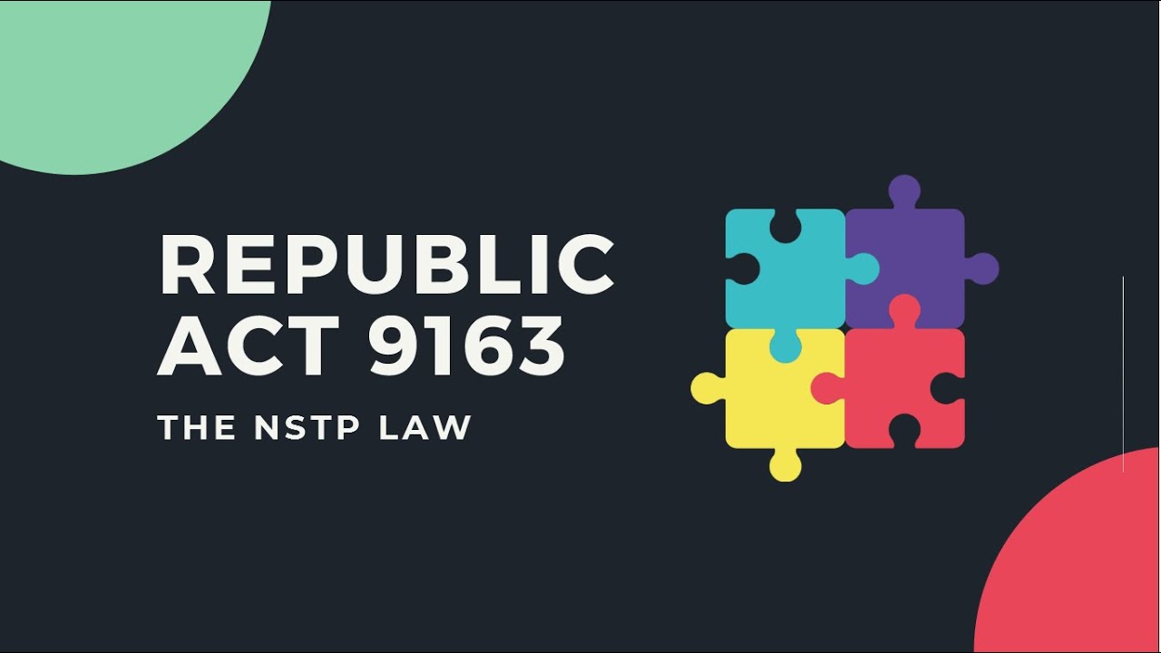 Republic Act No. 9163 - YouTube