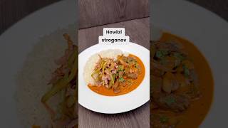 Hovězí stroganov - detailní recept najdeš na mém IG