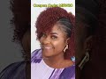 🥰crochet hairstyle curly crochet braid using braids extension on natural hair mybraidedwig