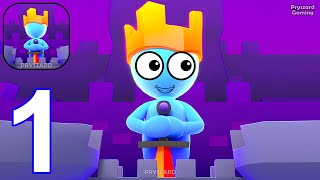 King or Fail - Castle Takeover - Gameplay Walkthrough Part 1 Stickman King Army Commander Adventure