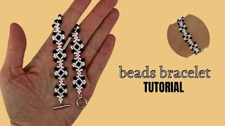 DIY Bracelet. Jewelry making. Beginners patterns