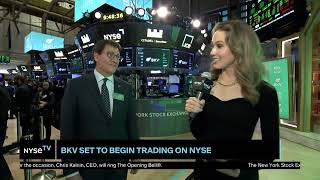 John Jimenez, CFO at BKV Joins NYSE TV Live