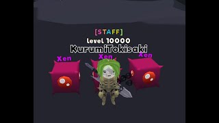 Level 10000 in Sword Masters | Swordmasters.io